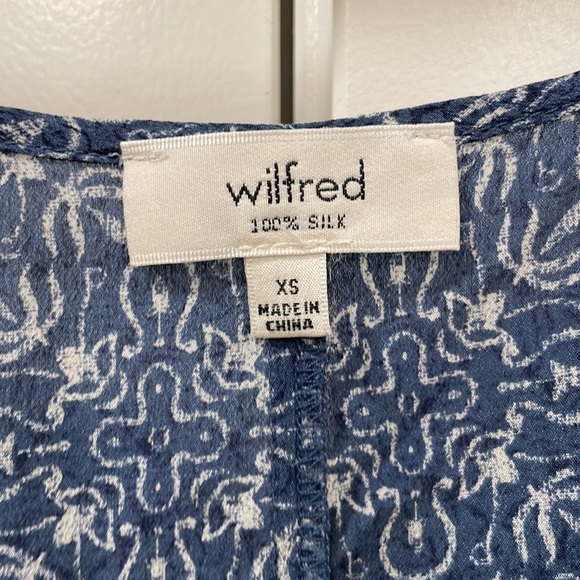 Aritzia Wilfred 100% Silk Cami Blouse T Shirt - Picture 2 of 2